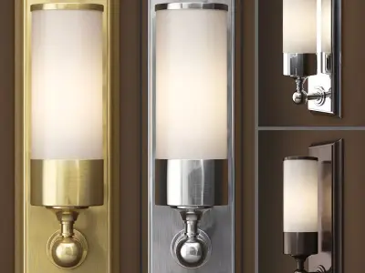 RH KELLER SCONCE 3D model