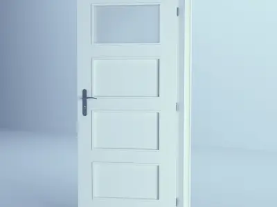 White Door 60 3D model