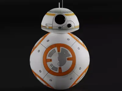 BB8 Robot Star wars 3D model