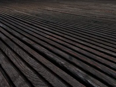 Old wood planks - 3D Texture - 300 x 300 cm Seamless scan - 20k Texture