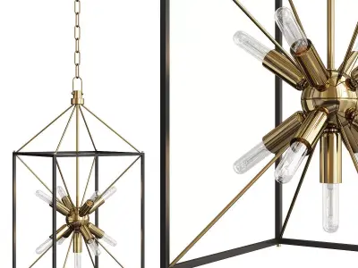 Glendale Pendant Light Low-poly 3D model