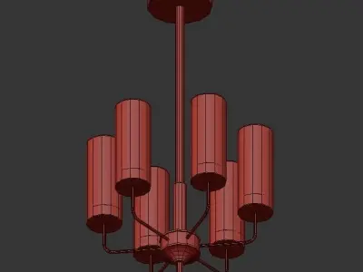 DELPHY chandelier 3D model
