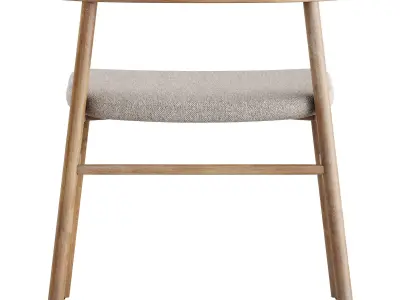 Timons chair light Low-poly 3D model