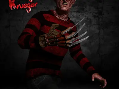 Freddy Krueger For G8M And G81M  3D model
