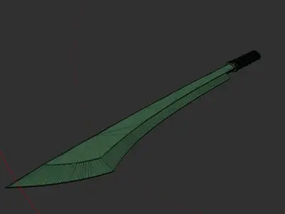 katana 3D print model  3D print model