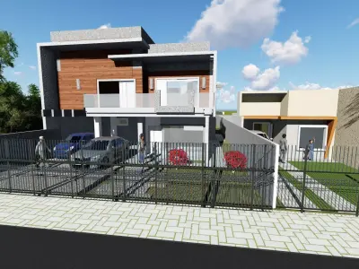  LITTLE TOWNHOUSE 3D model