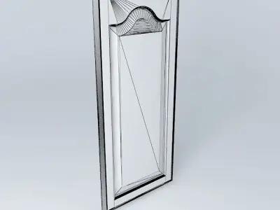 Turquiose door cabinet Free 3D model