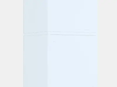 HALLAN Storage combination with doors 8 Low-poly 3D model