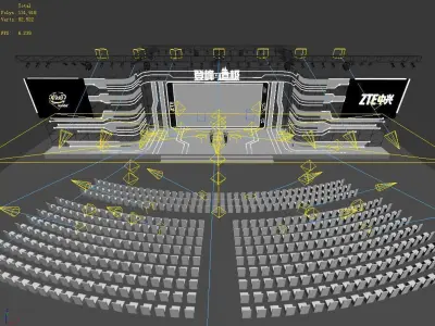 Carnival stage 43 3D model