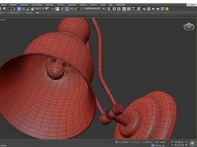 Hadley Sconce Low-poly 3D model