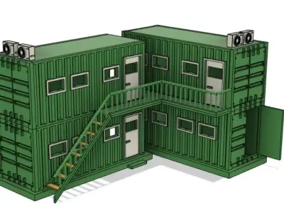 Field Office 3D print model