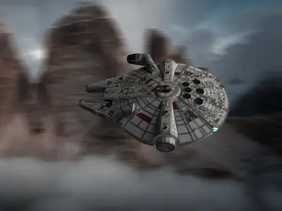 Millenium Falcon 3D model
