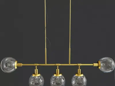 Eric Ceiling Chandelier 3D model