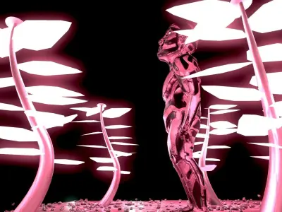 VICTOR HYBRID Low-poly 3D model