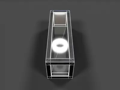 Wall Light V01 - Low Poly Low-poly 3D model