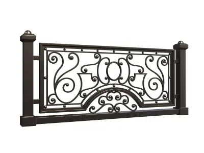 metal Low-poly 3D model