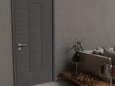 Interior Door Collection 006 3D model