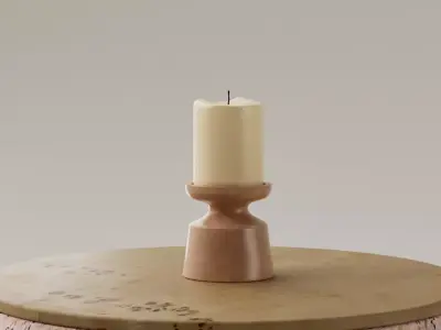 Porta velas - Candelabro 3D print model