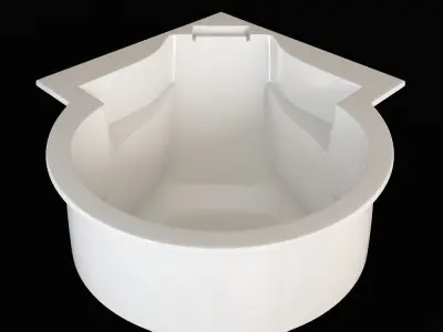 THG bathtub 3D model