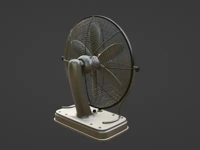 Floor Fan 3D model