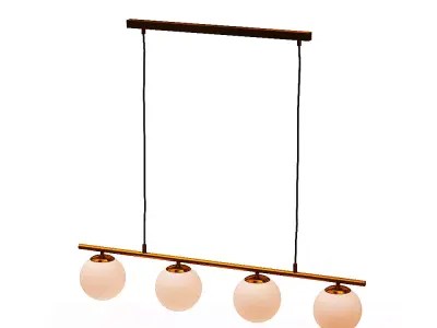 Hanging lamp Low-poly 3D model shop