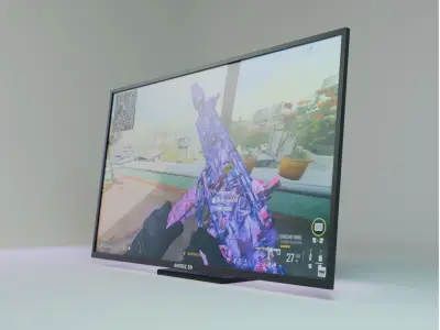 Monitor LED  Free 3D model