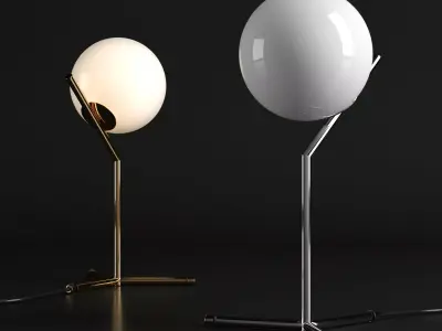 High table lamp ic 3D model