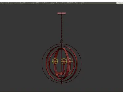 Kira Home Orbits Low-poly 3D model