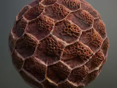 Material Skin Alien 29 Seamless PBR Texture Texture