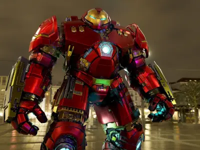 Iron man Hulkbuster  3D model