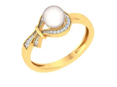 Ring Earrings Pendant Combo - PS10 3D print model