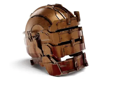Dead Space Remake 2023 - Helmet Isaac Clarke - exact replica 3D print model
