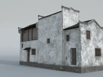 Ancient House 3D model