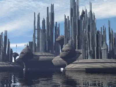 city 3D  3D print model