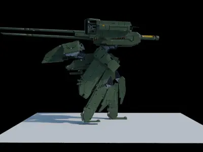 Metal Gear Rex 3D model
