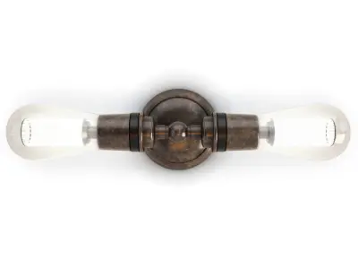 Industrial Wall Lamps 3D model