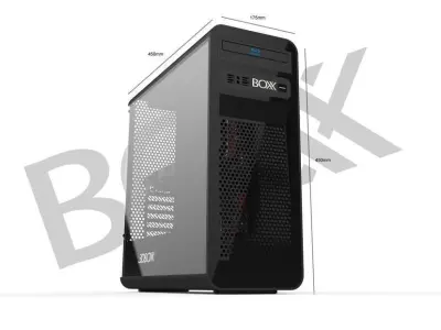 Boxx Workstation Free 3D model