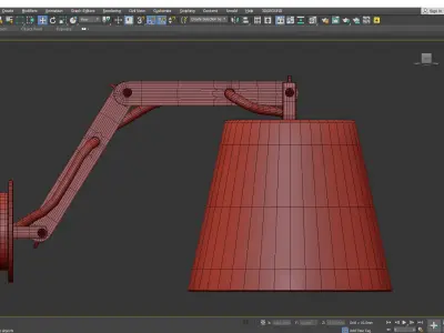 Pinocchio Arte Lamp Low-poly 3D model