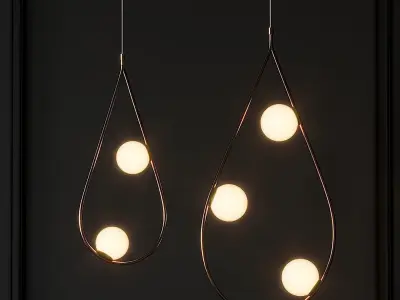 PEARLS PENDANT by Pholc 3D model