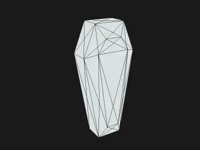 Halloween low poly cartoon Minipack Free low-poly 3D model