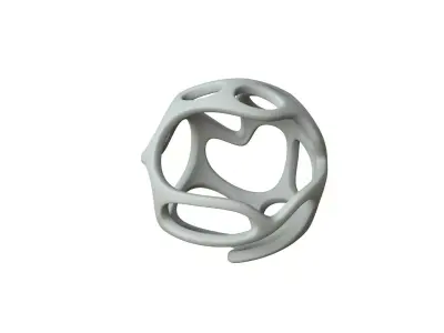 SciFi Cube Object No 23267 Low Poly Shape Texture
