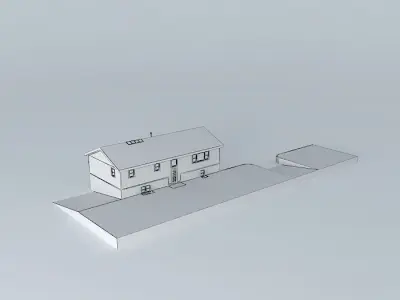 Modular house 2322 Free 3D model