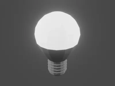 Led bulb Free 3D model