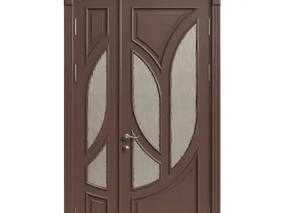 Interior door 3D model shop