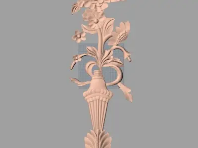 3D carved model furniture 3D design used for artcam aspire E780 3D model
