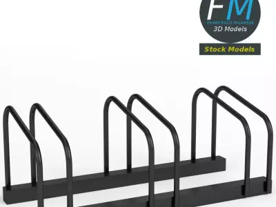 Bicycle racks 2 3D model