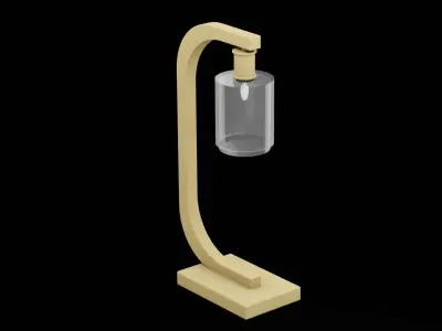 Desk Lamp Furniture Low-poly 3D model