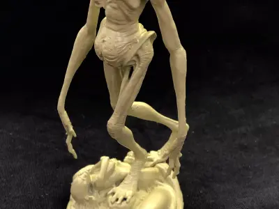 Alien Resurrection Newborn Statue 3D print model