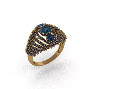 light gram ring-145 3D print model