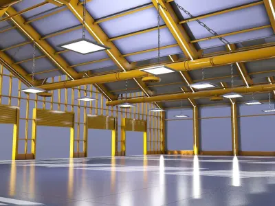 Warehouse 2020 04 3D model